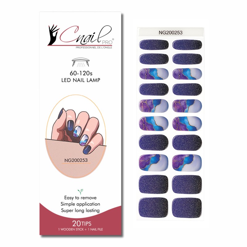 Semi-Cured Gel Nail Wraps...