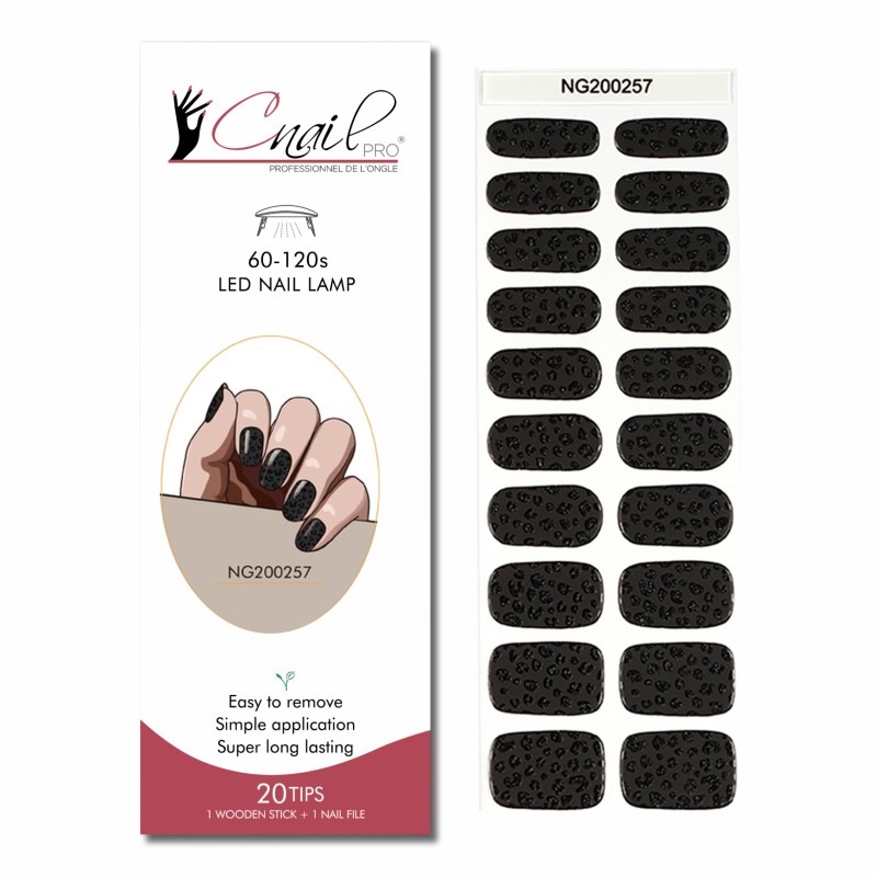 Semi-Cured Gel Nail Wraps NG257