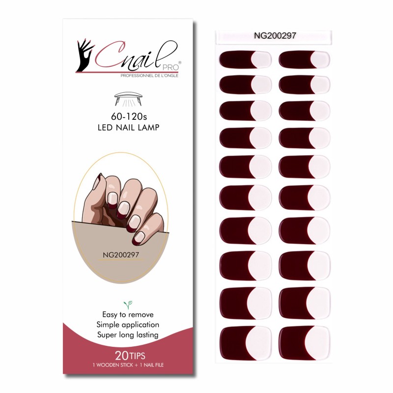 Semi-Cured Gel Nail Wraps...