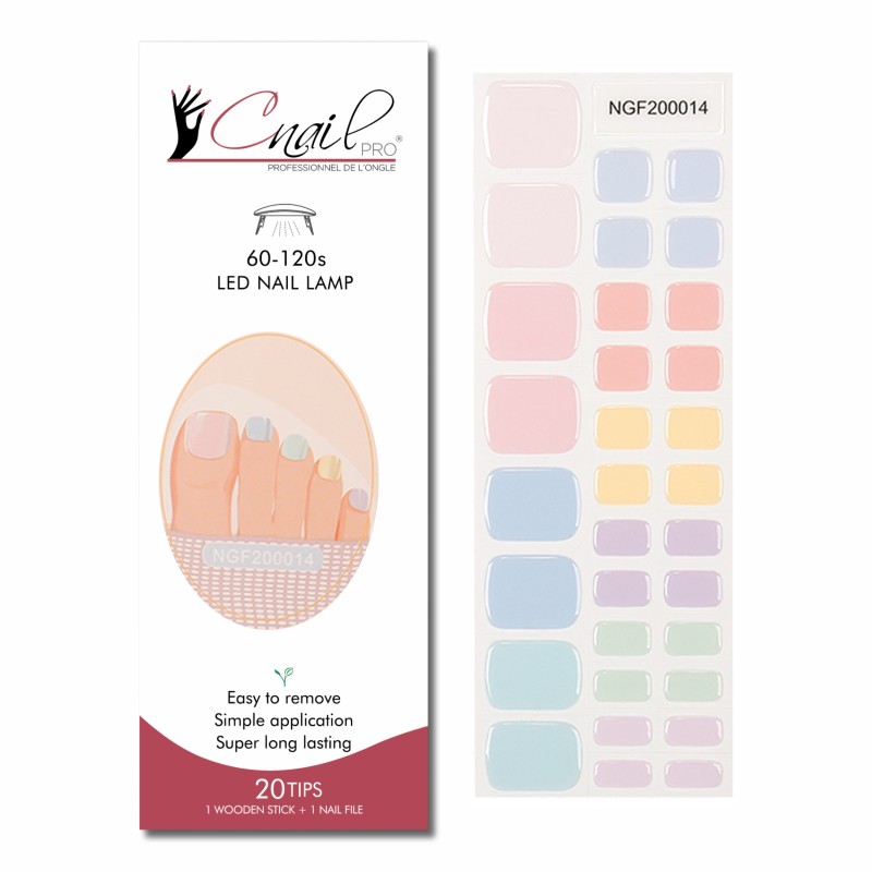 Semi-Cured Gel Nail Wraps...