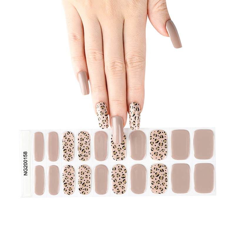 Semi-Cured Gel Nail Wraps NG158