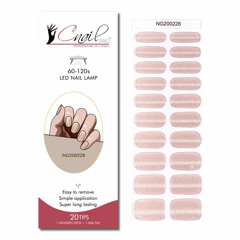 Semi-Cured Gel Nail Wraps...