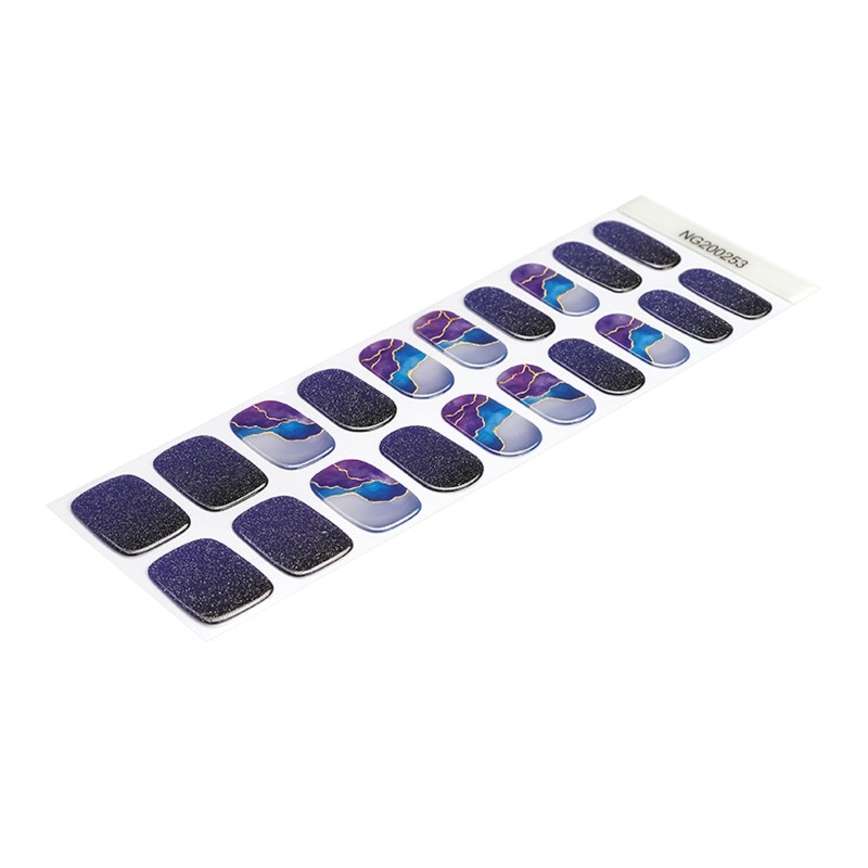 Semi-Cured Gel Nail Wraps NG253