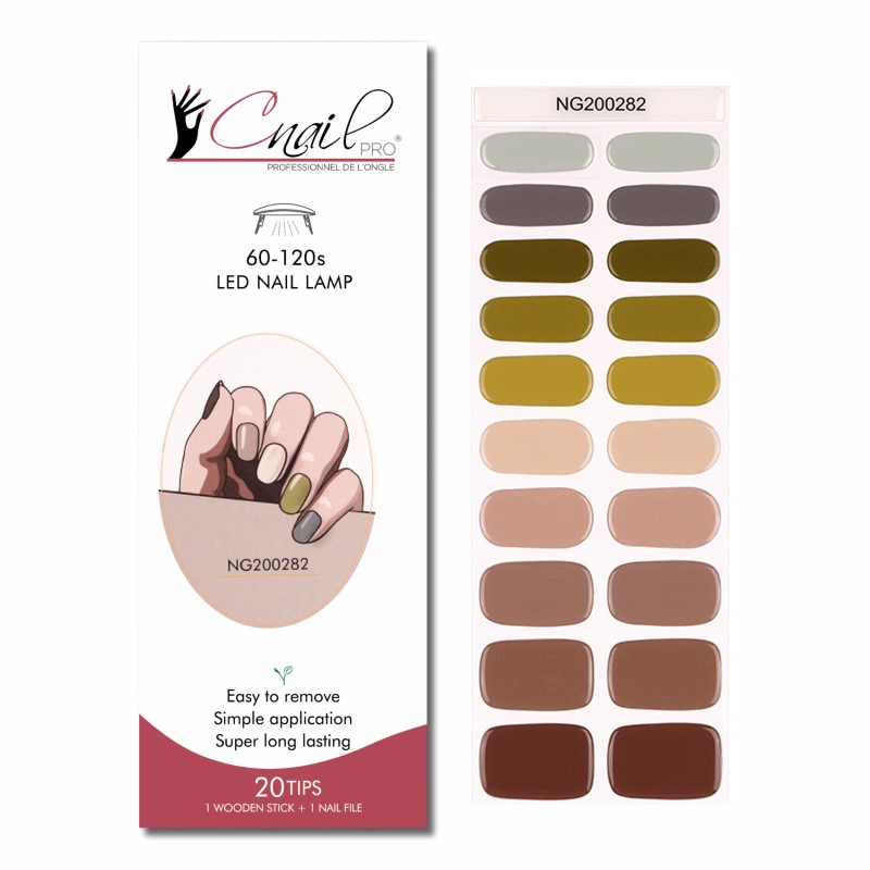 Semi-Cured Gel Nail Wraps...