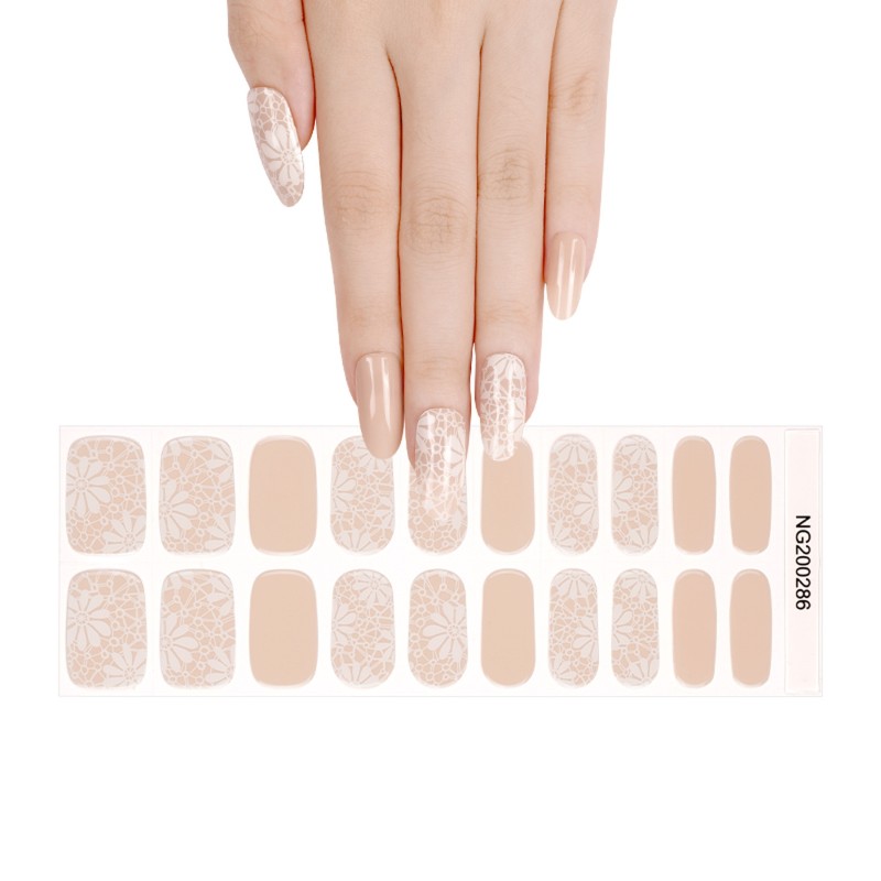 Semi-Cured Gel Nail Wraps NG286