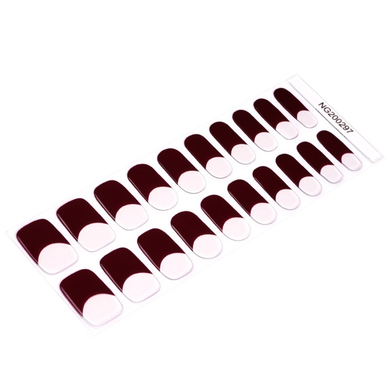 Semi-Cured Gel Nail Wraps NG297