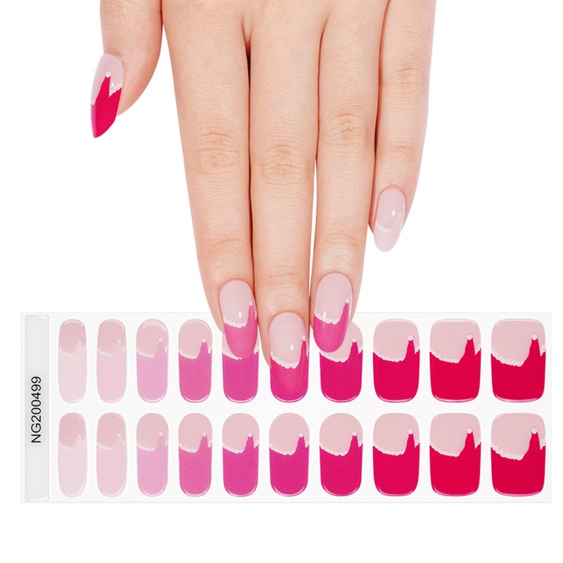 Semi-Cured Gel Nail Wraps NG499