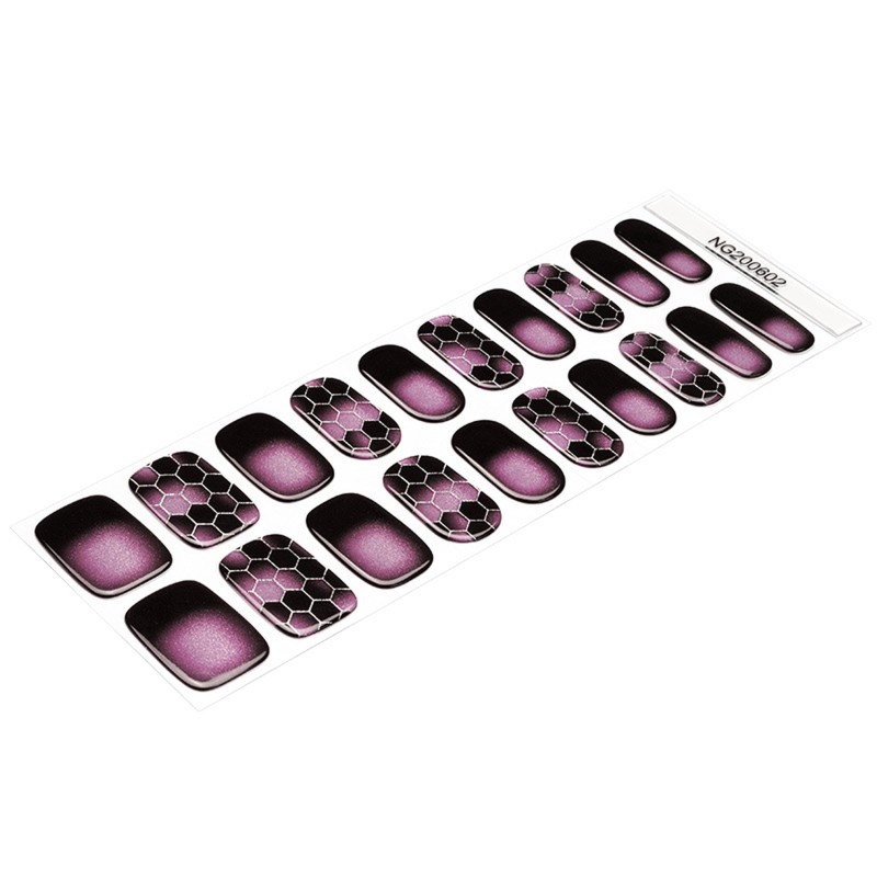 Semi-Cured Gel Nail Wraps NG602