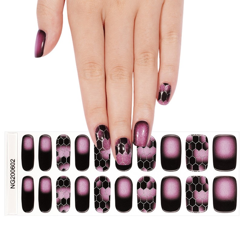 Semi-Cured Gel Nail Wraps NG602