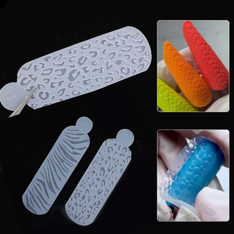 Nail Silicone Sheets Animals - Dual Forms