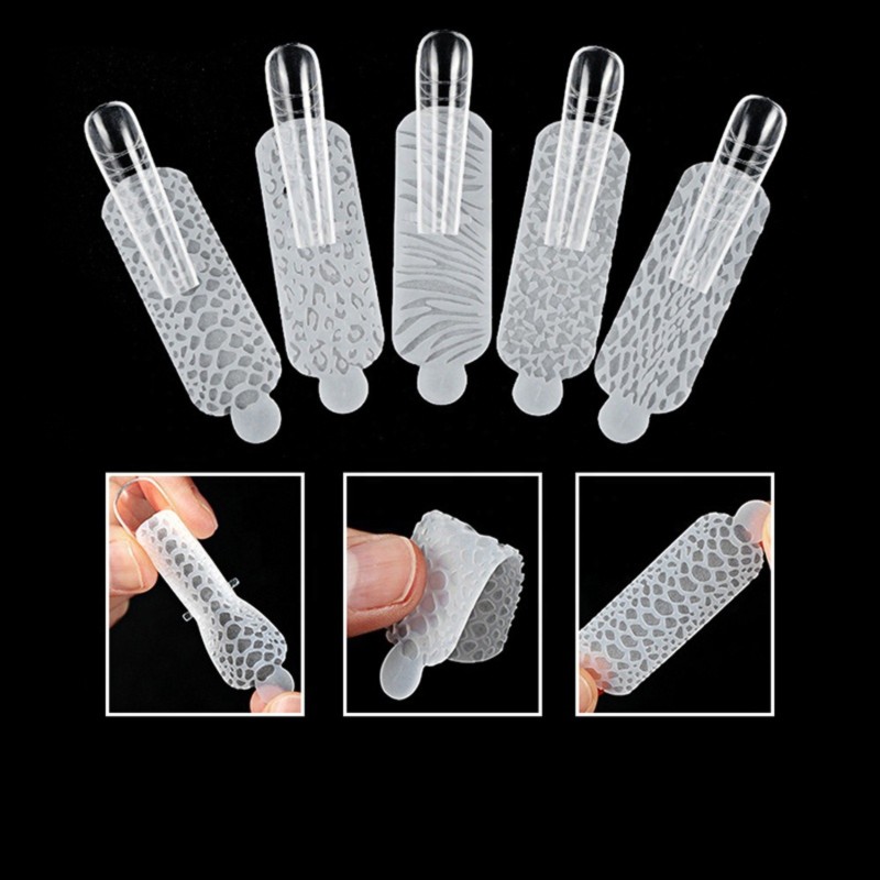 Nail Silicone Sheets Animals - Dual Forms