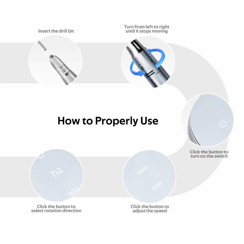 Profi Schleifmaschine Blue Sky