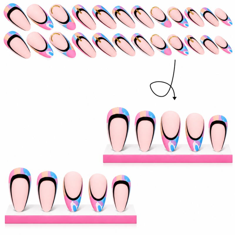 Press On Nails Nail-Art 1713