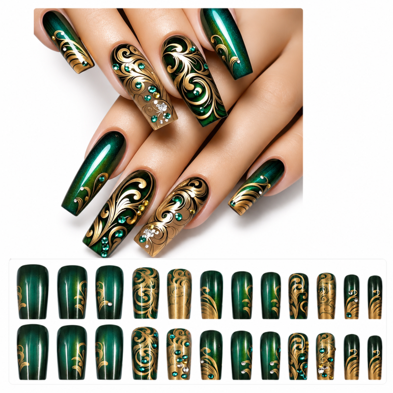 Press On Nails Nail-Art 3188