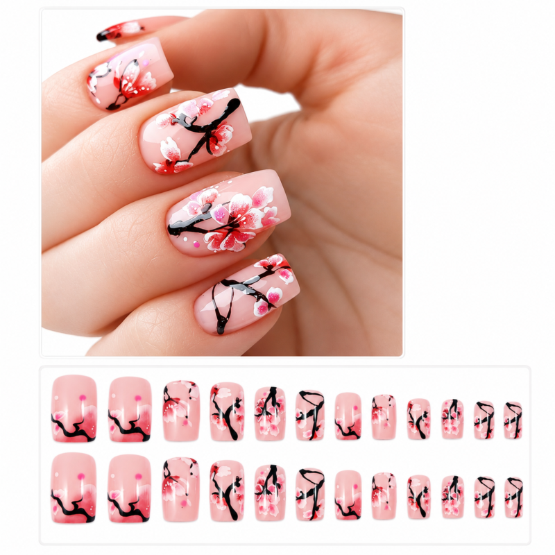 Press On Nails Nail-Art 3092
