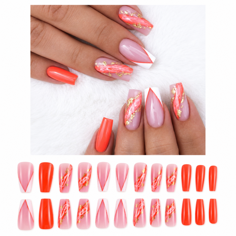 Press On Nails Nail-Art 2191