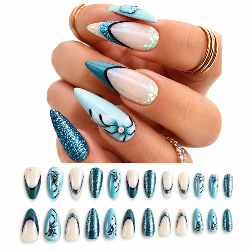 Press On Nails Nail-Art 2047