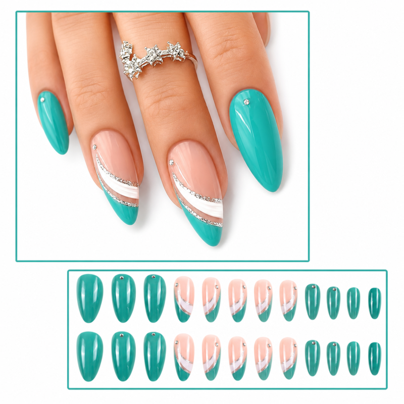 Press On Nails Nail-Art 1982