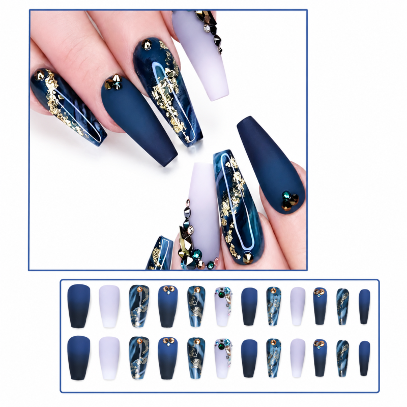 Press On Nails Nail-Art 1519