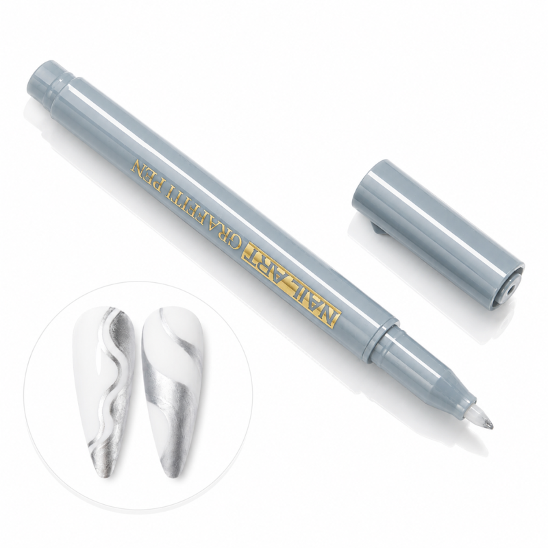 Nail Art Pen Silber