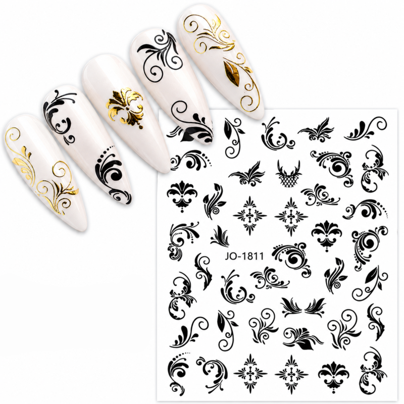 Stickers Arabesque Noir JO-1811