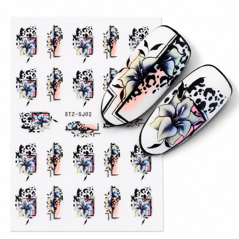 Stickers Fleurs Amaryllis...