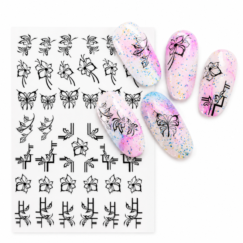 Stickers Fleurs Hibiscus CS113