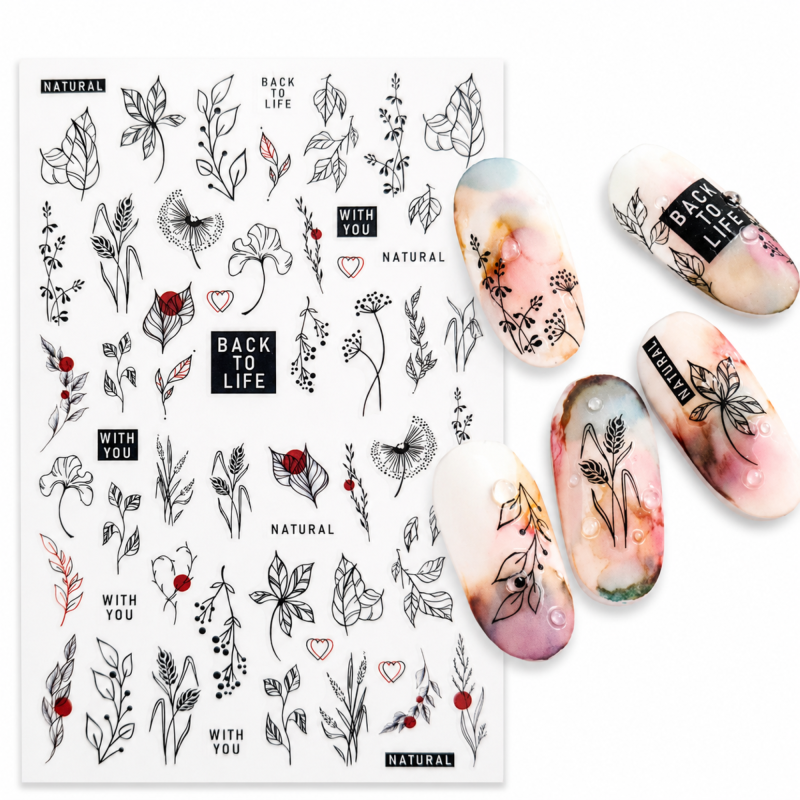 Stickers Feuillages CS107