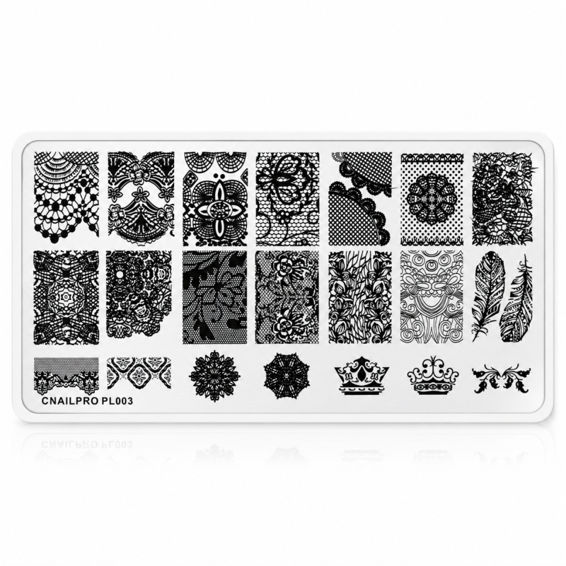 Schablone PL003 für Stamping