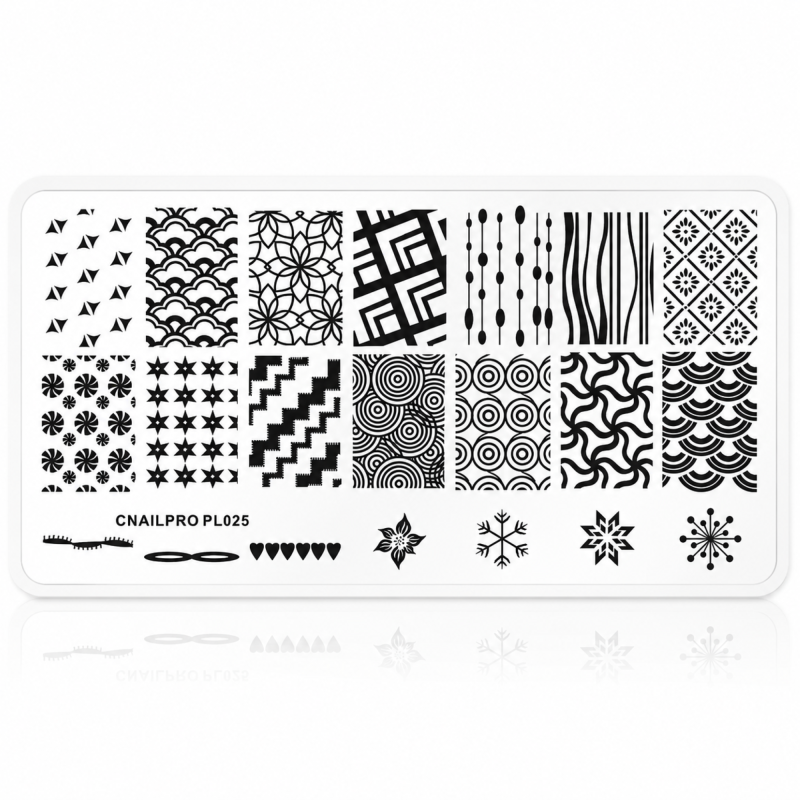 Schablone PL025 für Stamping