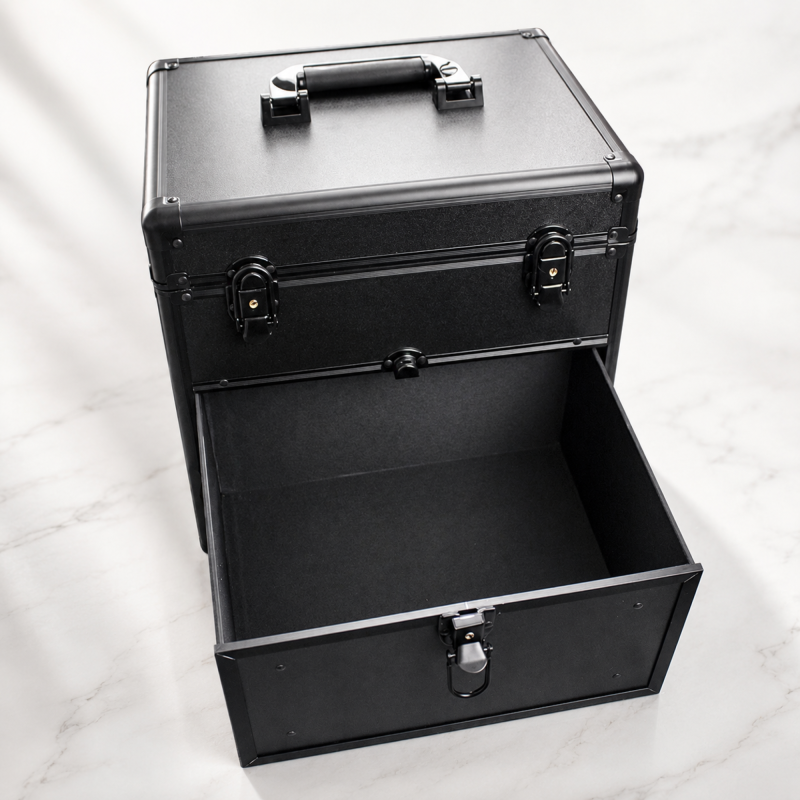 Beauty Case Luxe Pro Schwarz