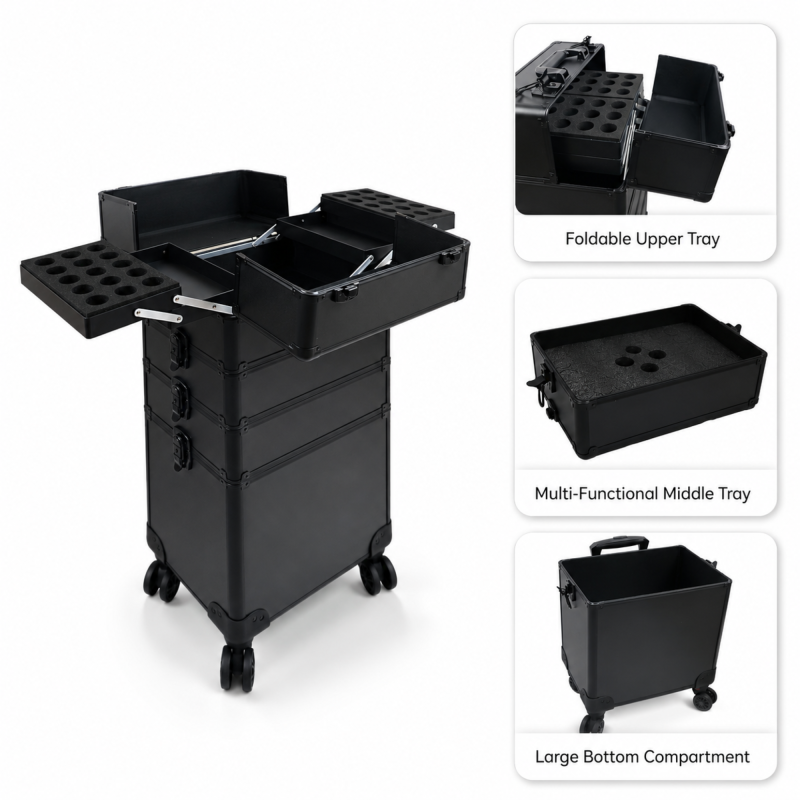 Beauty Case trolley Noir