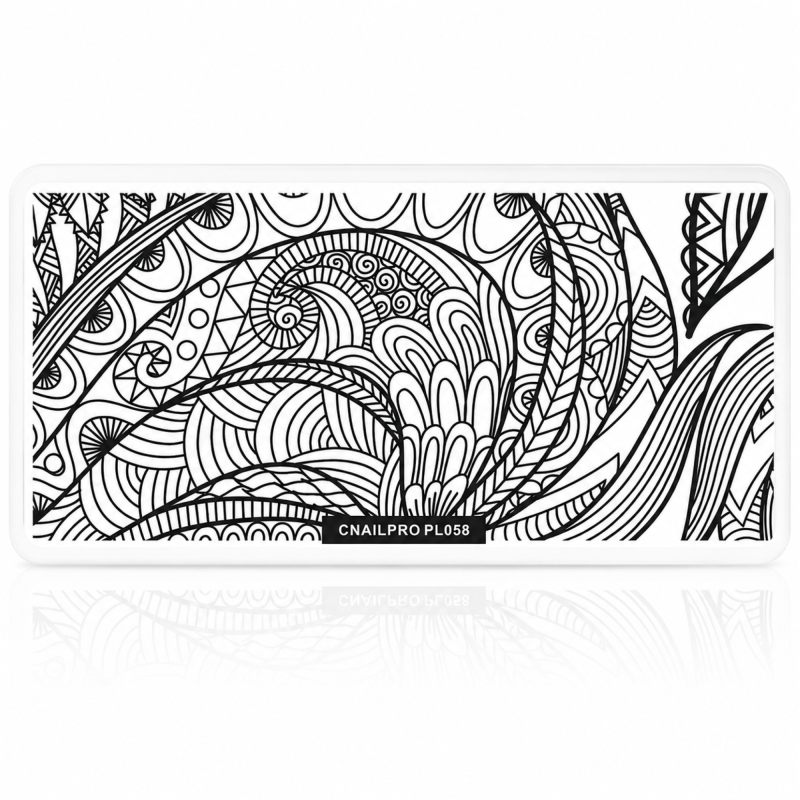 Schablone PL058 für Stamping