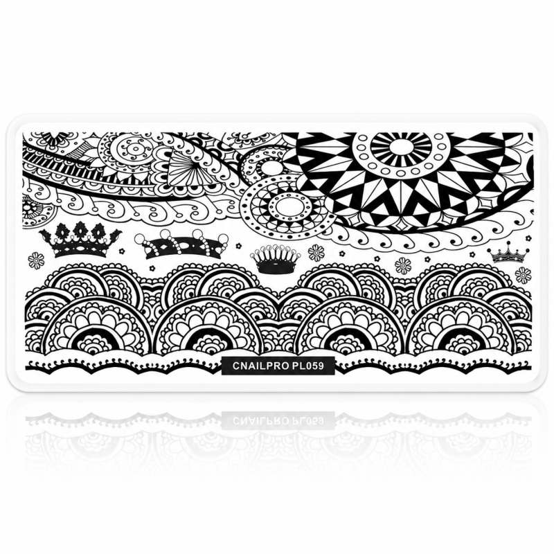 Schablone PL059 für Stamping
