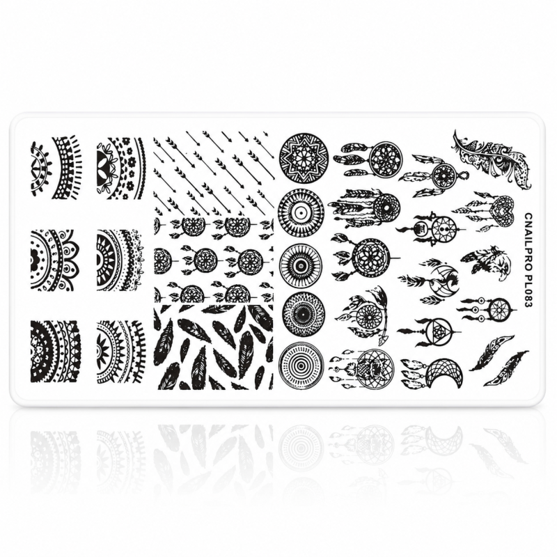 Schablone PL083 für Stamping