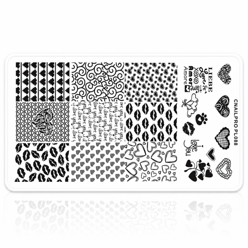 Schablone PL088 für Stamping