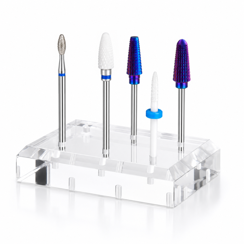 Support pour embouts de ponceuse