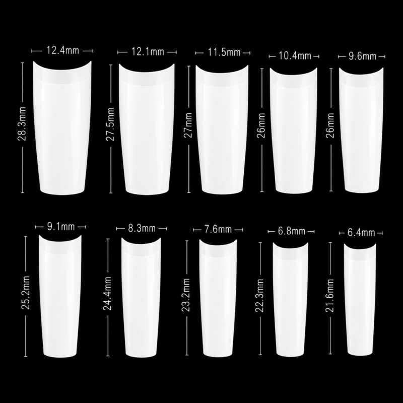 100x Tips Blanc