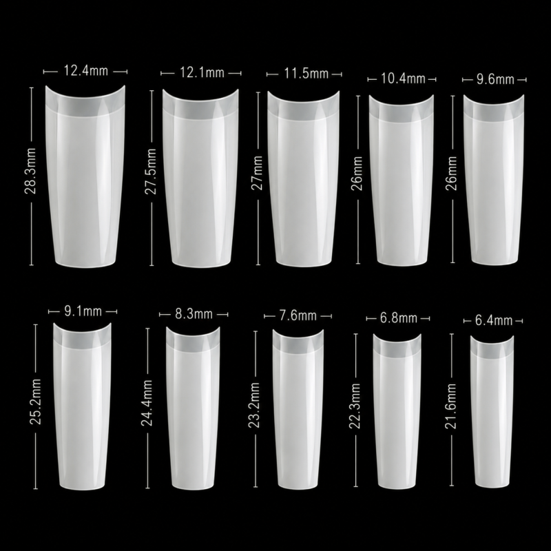 500x Tips Natural Curve