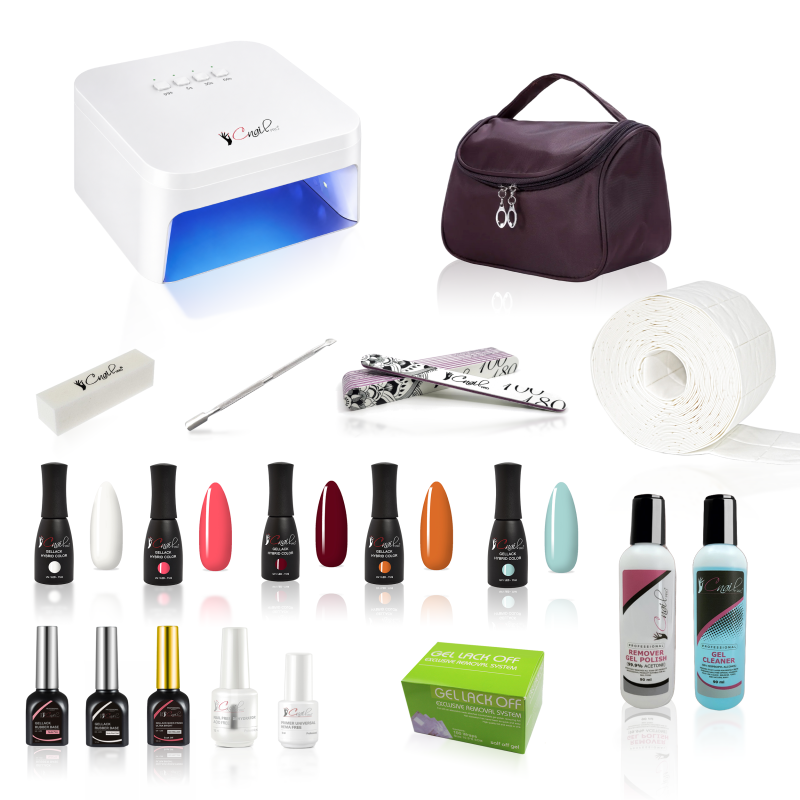 Kit Vernis semi permanent PRO pour ongles