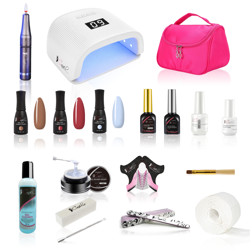 Kit Gel UV / LED Chablons PRO pour ongles