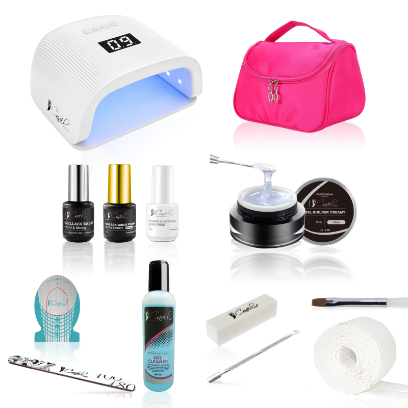 UV / LED Gel Kit Schablone für Nägel