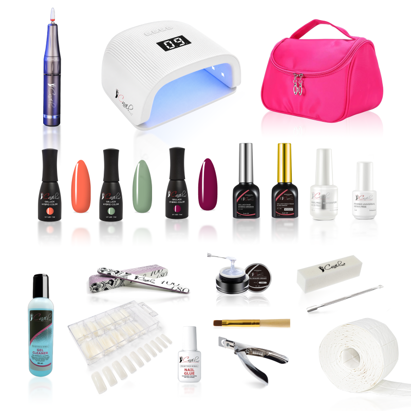 UV / LED Gel Kit PRO Tips für Nägel