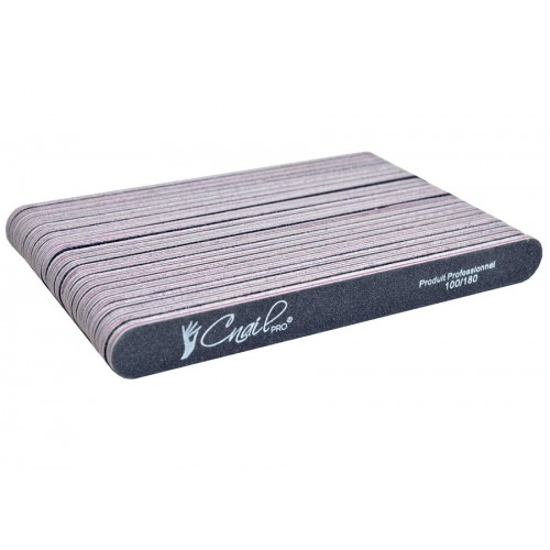 25x Feilen gerade Schwarz 100/180