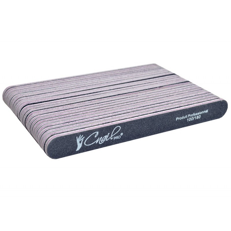 25x Feilen gerade Schwarz 100/180
