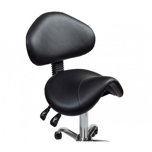 Siège selle de cheval noir