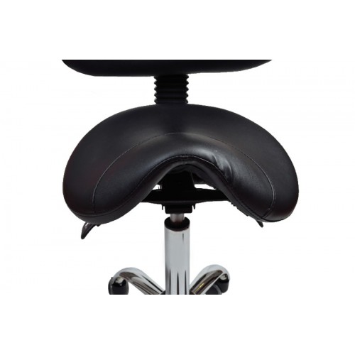 Siège selle de cheval noir
