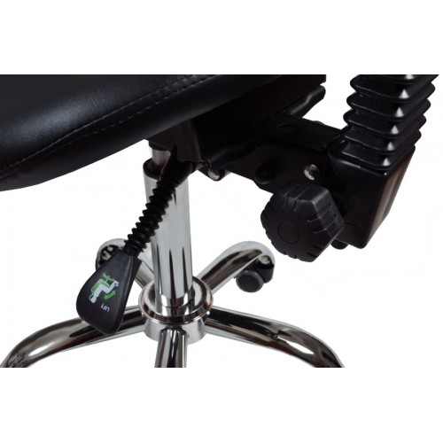 Siège selle de cheval noir