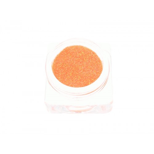 Glitter Orange Fluo