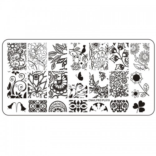 Schablone PL019 für Stamping